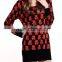 Women's fashion cotton ugly christmas pullover sweater design with low price