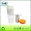 Eco-friendly double wall protable glass fruit infuser water bottle tea filter wholesale