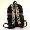China Factory Latest Heavy Canvas Vintage Backpack School Bag for Students