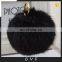 Fur ball/bobble car keychain rabbit fur ball pendant bag charm fashion