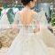 gt904 elegant tassel pearl bridal gown 2017 long sleeves high quality alibaba bridal gowns