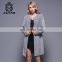 New Design GrayThick Wool Cashmere Full Length Coats Best Selling Professional Warm Wool