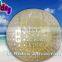 1.00mm transparent PVC colorful inflatable zorbing roller ball on the grass