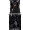 BestDance 1920s Gastby Party Dress Fringed Flapper Dress Halloween Costume Dress OEM