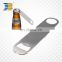 factory direct sale custom promotional metal beer bottle opener