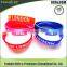 For Promotional Use kid silicone bracelet/full color printing wristband silicone bracelet