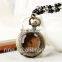 Vintage Design New Artistic Bead Chain Pocket Brass Watch