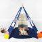 Wood Pole Teepee Indian Toy Canvas Tipi Kid Tent