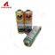 Aerosol paint tin can for hair spray