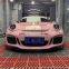 Км для 2009-2011 911 997.2 апгрейд 991.1 GT3 передний бампер бамперные комплекты для кузова рестайлинг