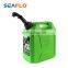 SEAFLO Automatic Shut Off Small 10L Plastic Fuel Can Color Green