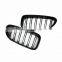 ABS Dual-slat Front Grille Glossy Black Grill For BMW 6 Series F06 F12 F13 2012 - IN