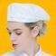 Hotel chef hat coffee restaurant waiter pirate hat work cap beret forward cap