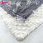 Hot Sales 100% Polyester Mink Dot Baby Blanket Knitted Blanket Swaddle for Kids