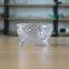Engraved glass jar/glass bowl for decoration