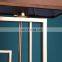 America creative luxury gold metal base fancy table reading lights for office home
