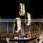 Traditional mood light led crystal pendant lamp for indoor lighting fixtures