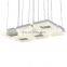 creative three heads LED ABS modern restaurant bedroom acrylic pendant light