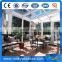 Curve glass sun rooms/glass sunroom/aluminum extrusion sunroom