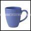 Factory wholesale high quality white ceramic coffee mug, milk tea beverage cup with handle