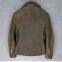 HOT SALE  WASHED MEN'S GENUINE COWHIDE LEATHER JACKET 2021AW NEW FASHION