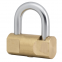 Anti-cutting super solid brass body safety good quality waterproof 40-80mm heavy duty hammer brass padlock