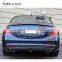 S-CLASS W222 S63/S65  B style carbon fiber rear diffuser with exhaust tips fit for S63/S65 2014 year ~