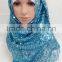 PLS018 Fashionable 165*55cm Newest muslim paillette hijab