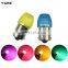 High Quality Aluminum Material 3W 12V Blue Turn Signal Bulb Back Turn Signal Winker Motorcycle Turn Signal Bulb