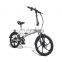 2021 Customized Electric Bicycle 20 Inch Lithium Battery Folding Electric Bicycle For Adult Travel