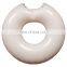 Hot sale PVC inflatable doughnut swim ring water supply on sports custom LOGO pool swimming ring