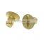 pan multi-function slotted brass bottom shrink terminal m3 screws