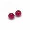 0.3mm~30mm Loose Gemstone Synthetic Red Corundum Ruby 2mm Spherical Optical Ball Lens