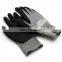 Firm Grip Wear-resistant Crinkle Latex Coated Safety Labor Gloves