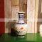 Antique blue and white porcelain ceramic flower vase
