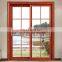 Latest design popular cheap price wood color aluminium sliding door