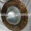 iron weir gold plated mirror