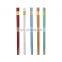 multicolor sustainable sushi lightweight plated gold sushi mirror polished korean chopsticks and spoon set