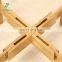 Modern Adjustable Bamboo Flower Pot wood plant stand