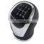 6 speed Leather Car Gear Shift Knob Boot Cover Handle Case Collar For Nissan Qashqai J11 X-Trail T32