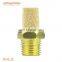 air sound silencer copper brass air compressed pneumatic muffler for valve
