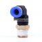 SNS SPL Series Male Elbow L type Plastic hose connector Push To Connect Pneumatic Air Fitting