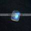 Blue Fire Rainbow Moonstone Cushion Cabochon Gemstone