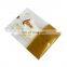 Custom logo small plastic clear sachet soap bar packaging bag