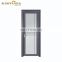 Guangdong Manufacturers Selling Toilet Door Aluminum Alloy Flat Open Bathroom Toughened Swing Glass Door
