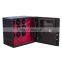 JIMBO steel luxury rotations mainspring portable 9 watch winder box with drawer