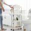 Slim Storage Cart Mobile Shelving Unit Slide Out Storage Rolling Utility Cart Tower Rack For Kitchen Bathroom