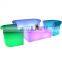 Led light sofa chair comfort blue leather sofa ashley furniture bar