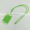 Silicone Mobile Cell Phone Lanyard Custom 3M Sticker Mobile Phone Silicone Card Holder