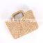 Straw Basket Purse water hyacinth handbag, Cute Tote Bag Shopping Bag Wholesale
